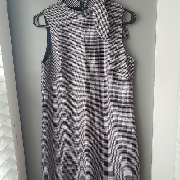 NWT Ann Taylor Houndstooth Dress - Picture 4 of 7